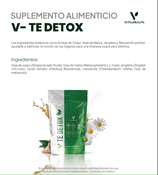 30 bolsas de V-TeDetox